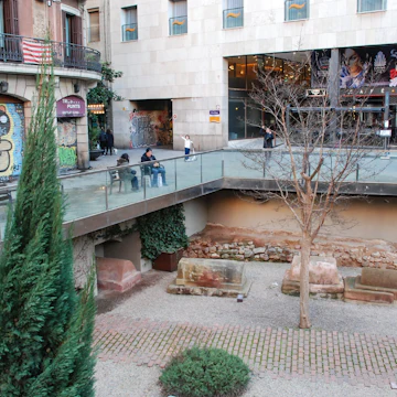 View of Via Sepulcral Romana from above
