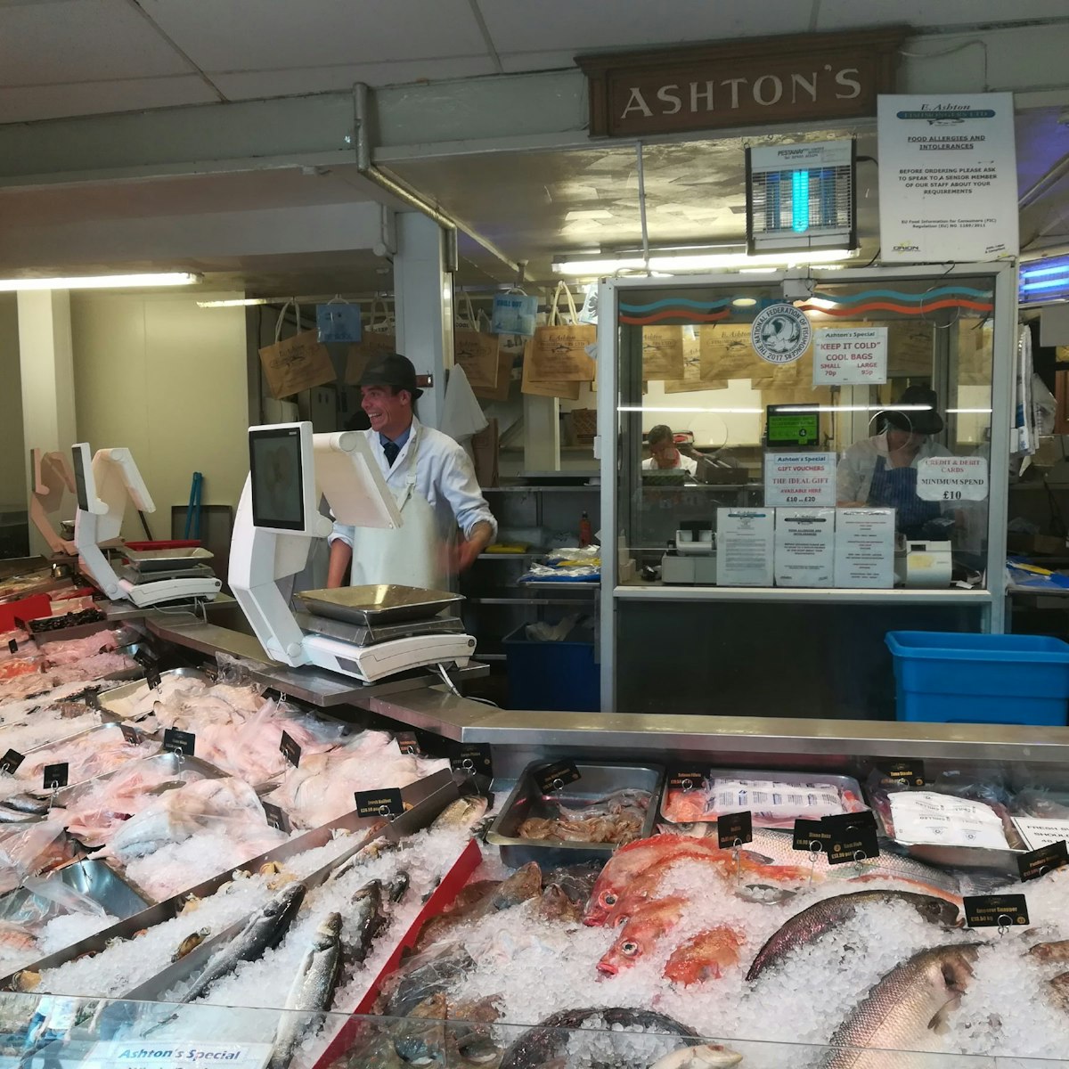 Fishmonger, E Ashton's.