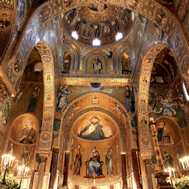 Cappella Palatina in the Palazzo dei Normanni.