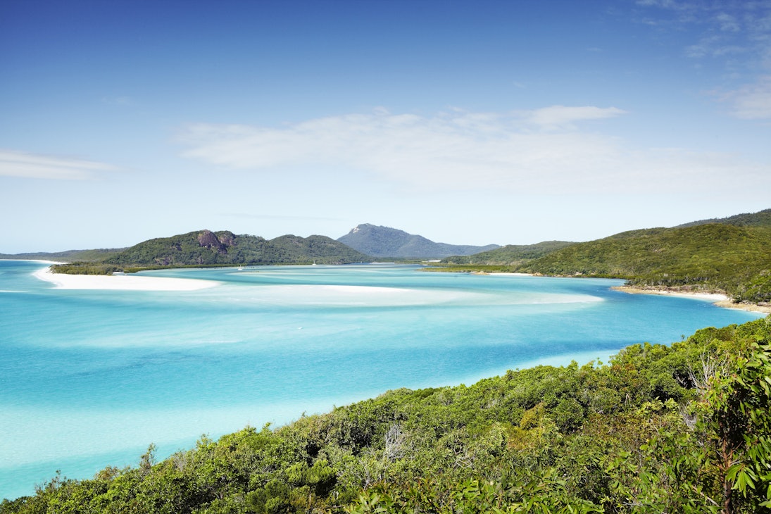 Overview of Whitehaven Beach.