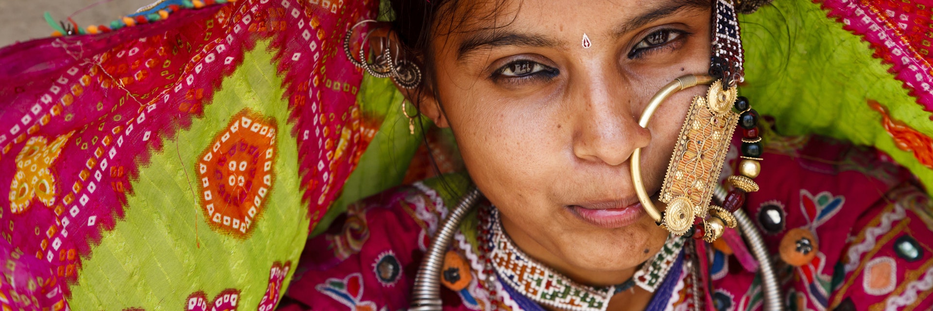 Woman from the Marwada Meghwal Harijan tribe