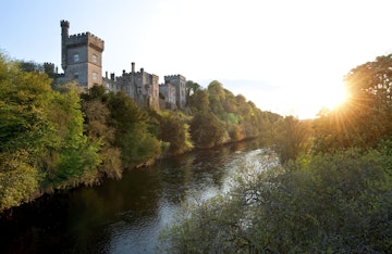 Lismore Castle beside Blackwater River.