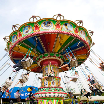 Jinjiang Amusement Park chair ride.
