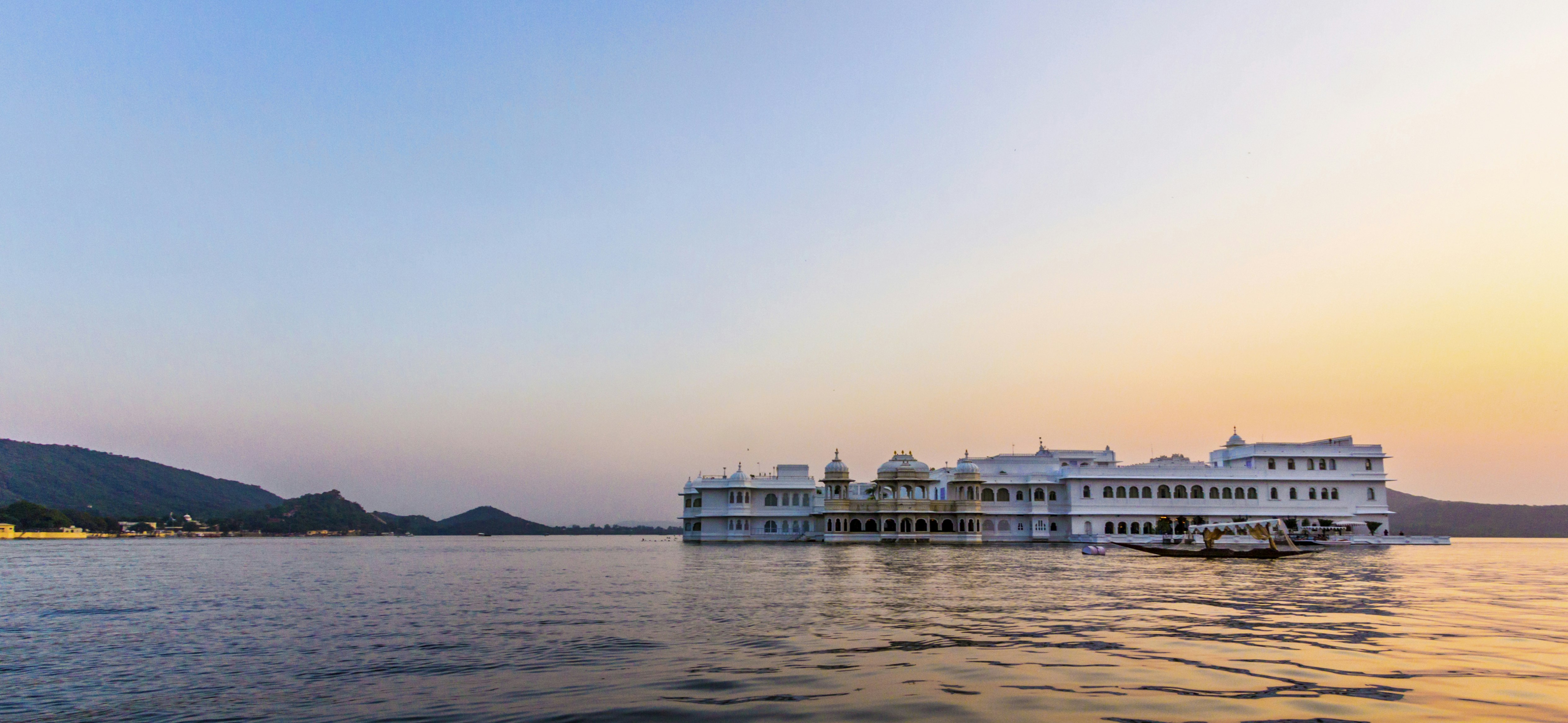 Lake Palace, Jagniwas island, Udaipur, Rajasthan, India