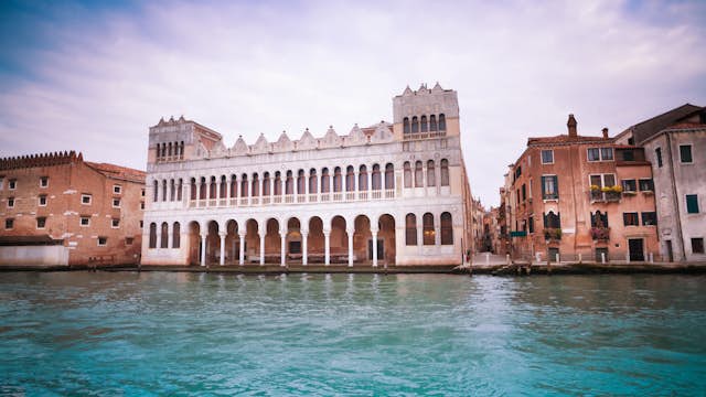 View of the natural history museum in Venice over the grand canal,; Shutterstock ID 200674658; Your name (First / Last): Josh Vogel; GL account no.: 65050/Online Design/Josh Vogel/ ; Netsuite department name: Online Design; Full Product or Project name including edition: iyl