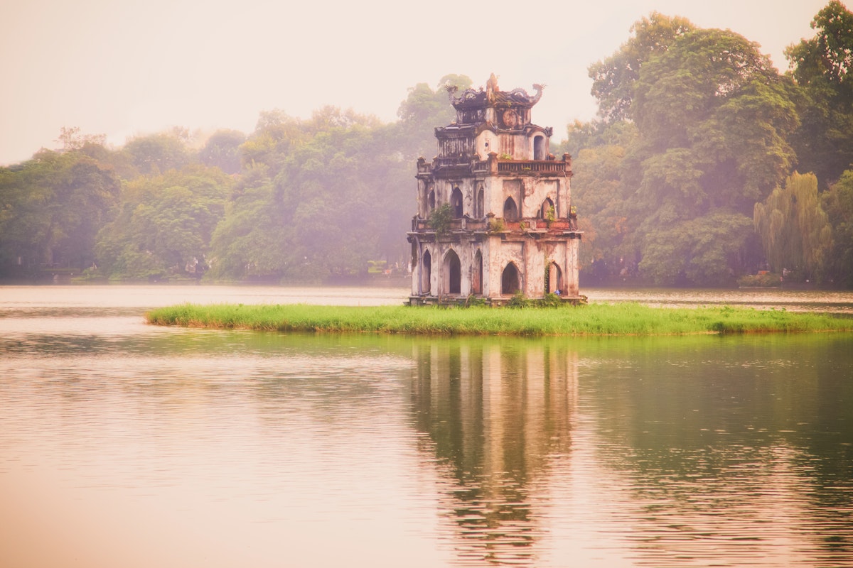 500px Photo ID: 59308186 - Hoan Kiem Lake is in the center of the capital city, Hanoi.