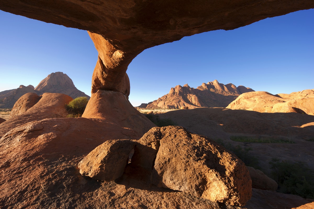 Spitzkoppe rock formation. Namib Desert. Namibia