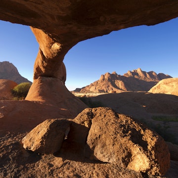 Spitzkoppe rock formation. Namib Desert. Namibia