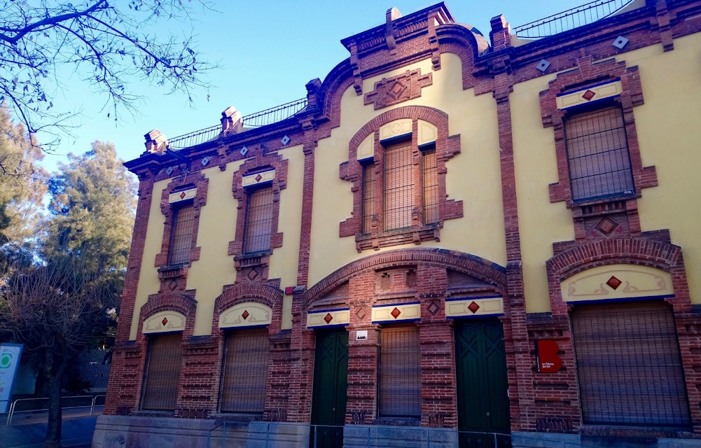 Front of the Fàbrica del Sol