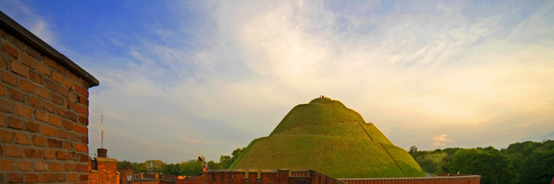 Kosciuszko Mound Hill and fortification, Krakow, Poland