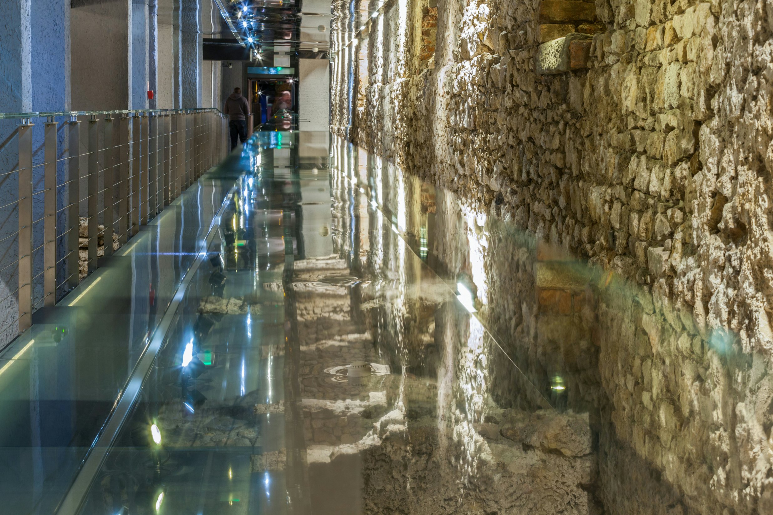 The underground trail In the Footsteps of Krakow European Identity under the Krakow Main Market Square introduces the atmosphere of the medieval city.; Shutterstock ID 248121478; Your name (First / Last): Josh Vogel; GL account no.: 56530; Netsuite department name: Online Design; Full Product or Project name including edition: Digital Content/Sights