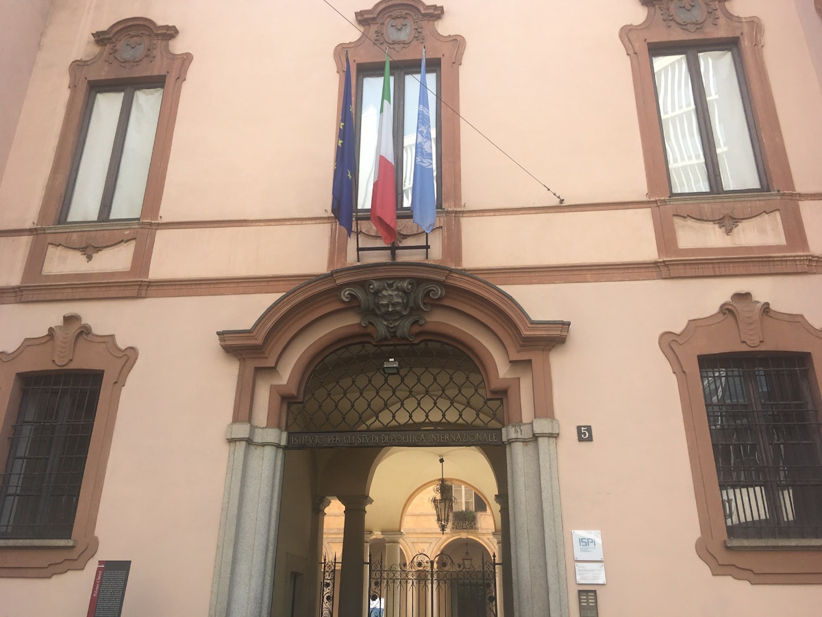 Entrance to Palazzo Clerici