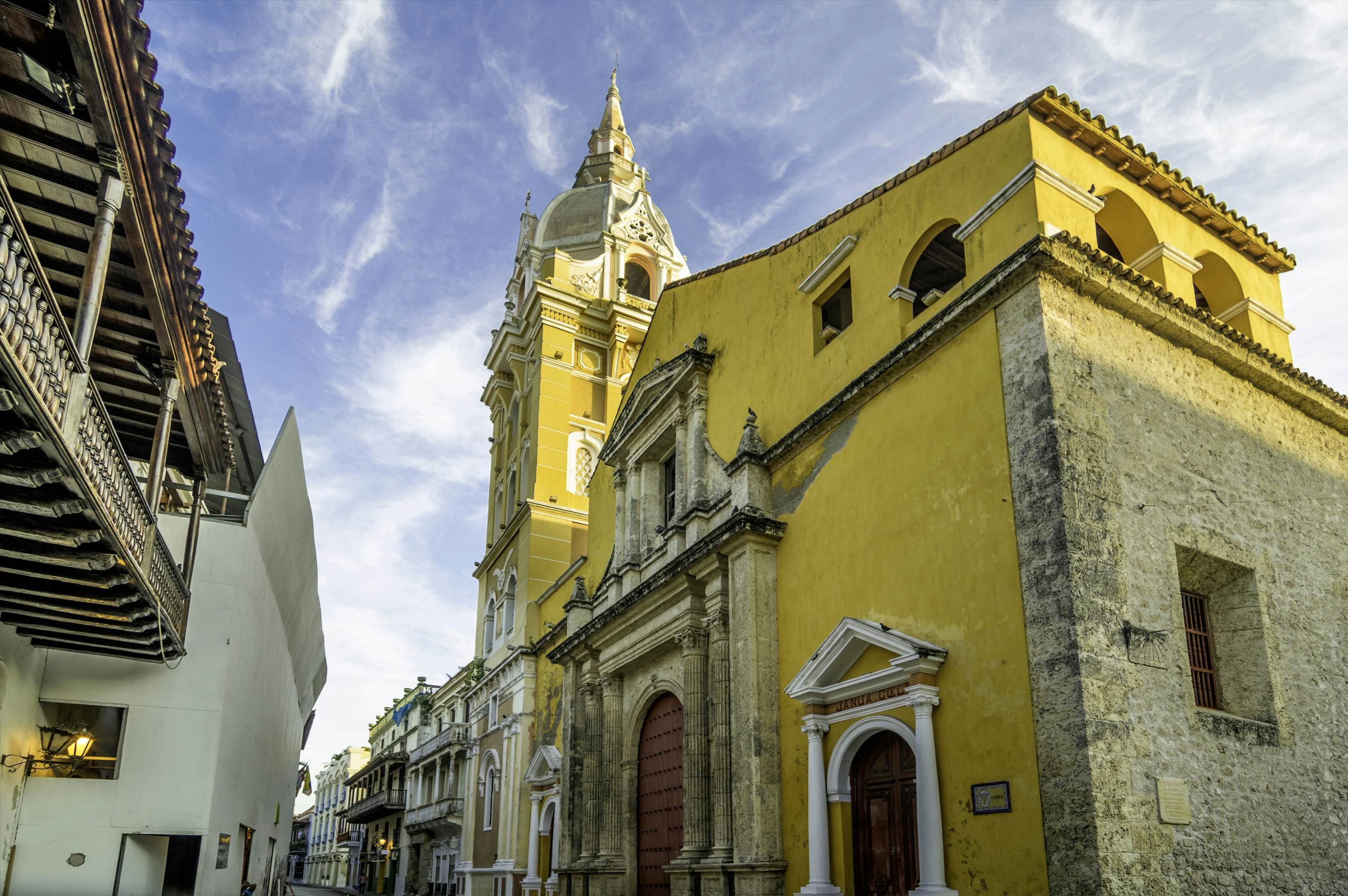 Cathedral Santa Catalina de la Alejandria, Cartagena, Bolivar, Colombia