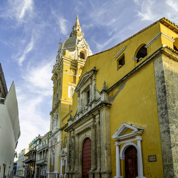 Cathedral Santa Catalina de la Alejandria, Cartagena, Bolivar, Colombia
