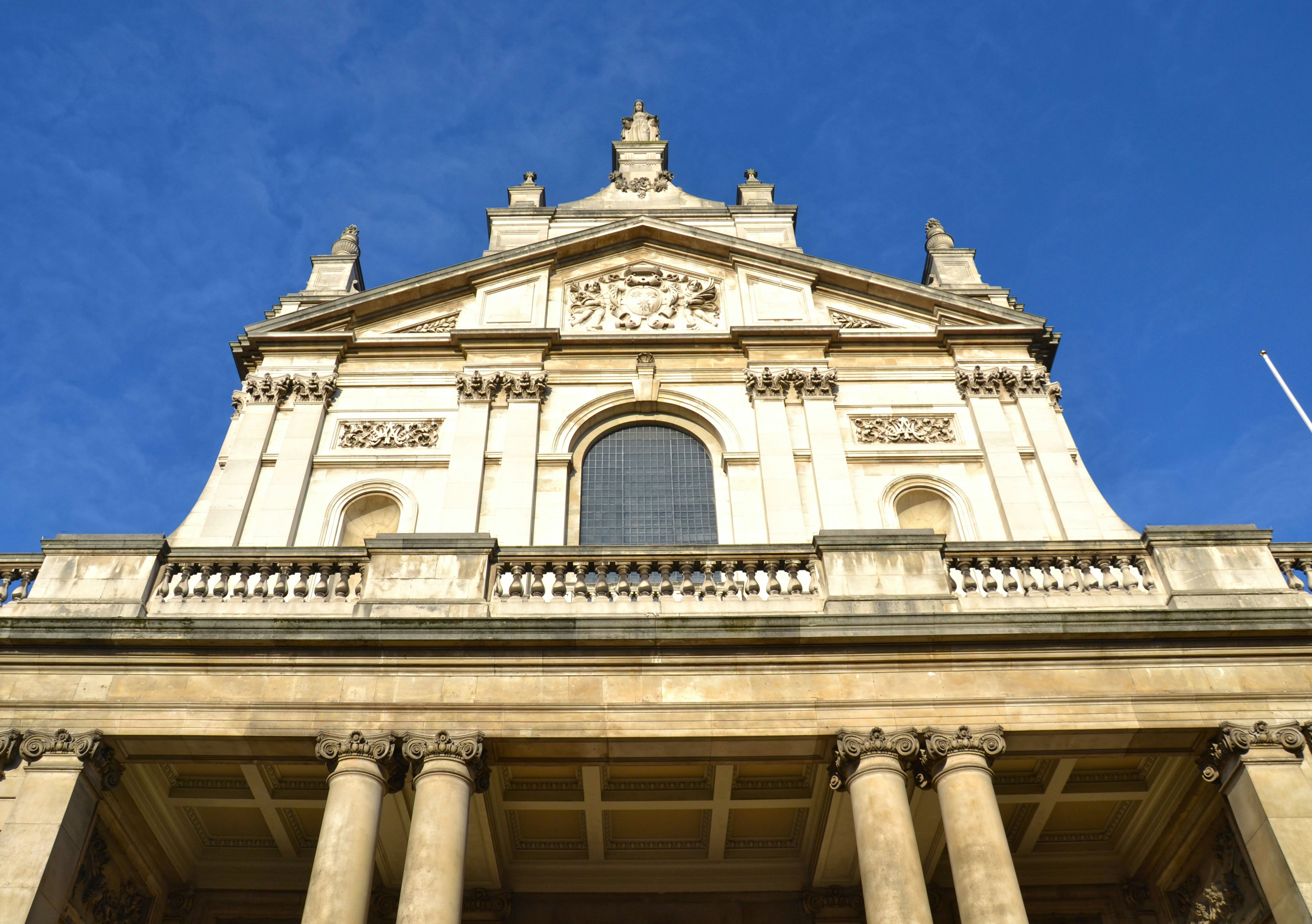 The exterior of Brompton Oratory