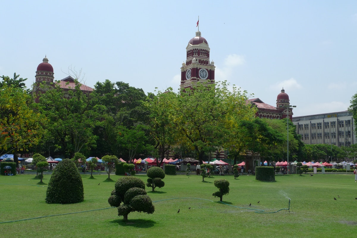 View of Mahabandoola Gardens