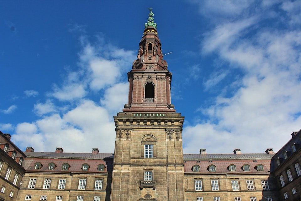 Christiansborg Slot Tower exterior