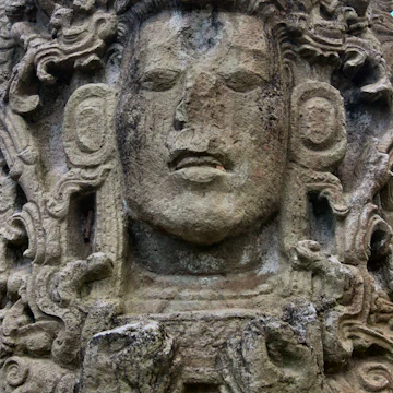 Mayan stelae of Copan's rulers - Honduras