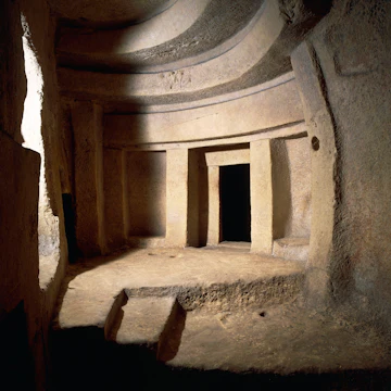 Malta, Paola, Hal Saflieni Hypogeum, Interior