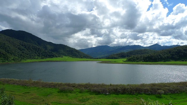 View of Rih Lake