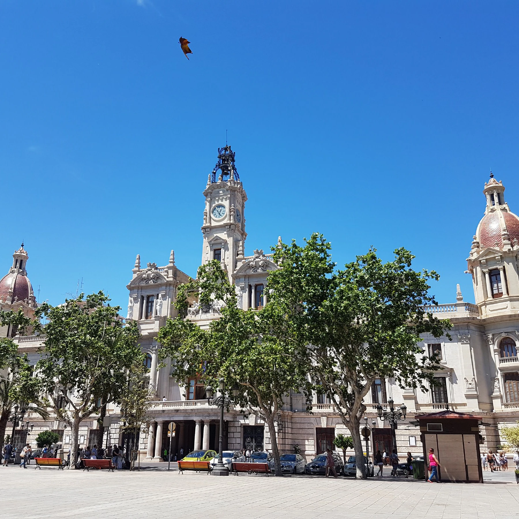 Ayuntamiento from Plaza de la Ayuntamiento.