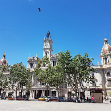 Ayuntamiento from Plaza de la Ayuntamiento.