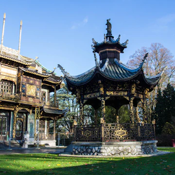 Pavillon Chinois from Garden
