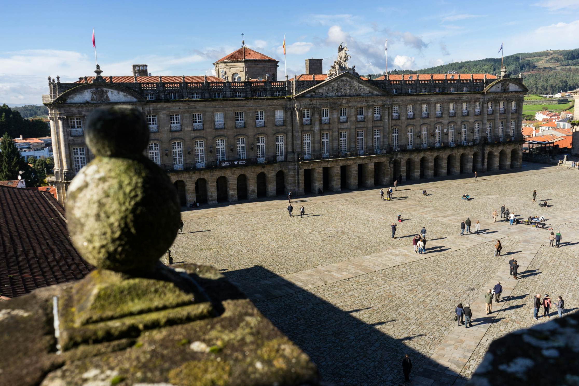 Praza do Obradoiro, Santiago De Compostela; Shutterstock ID 531550018; Your name (First / Last): Tom Stainer; GL account no.: 65050 ; Netsuite department name: Online Editorial ; Full Product or Project name including edition: Best in Europe 2017
