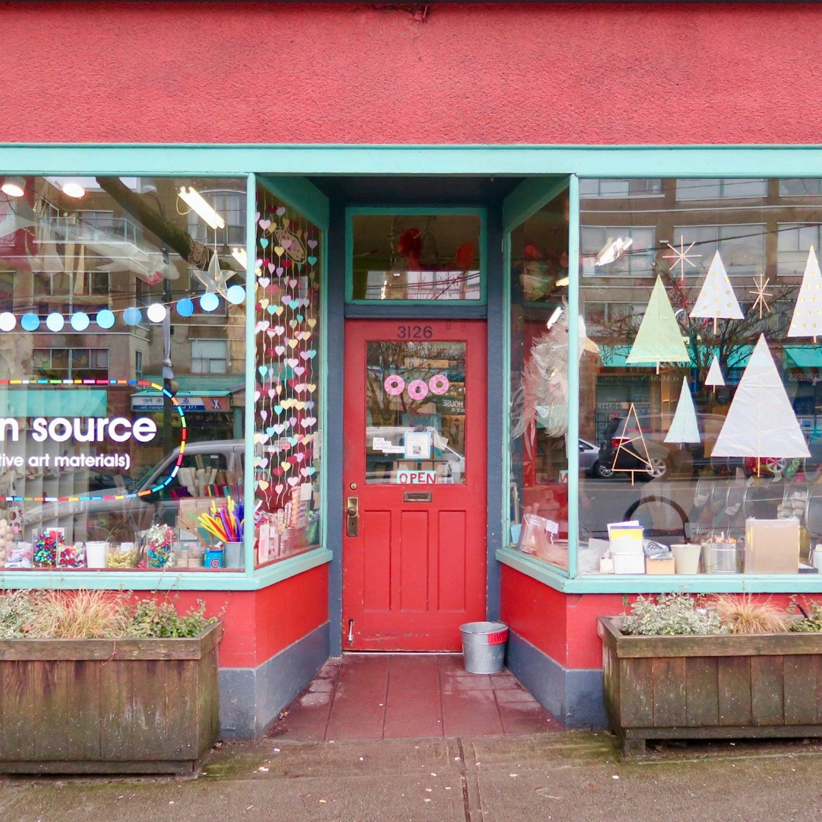 Exterior of Urban Source craft store
