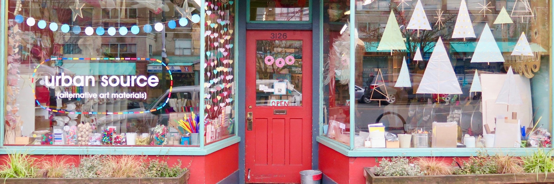 Exterior of Urban Source craft store