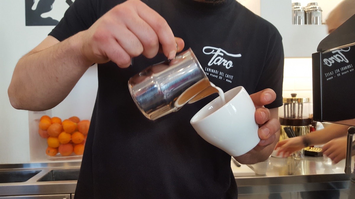 Faro's cappuccino