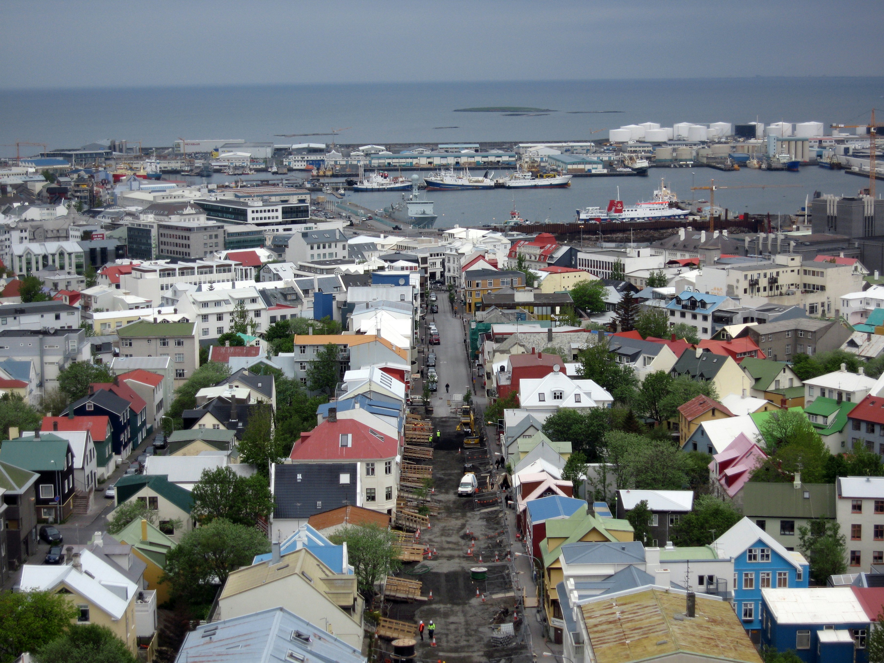 Town houses, Reykjavik