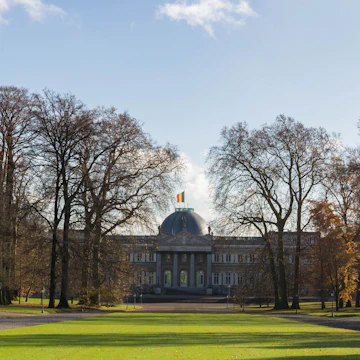 Front view of Chateau de Laeken