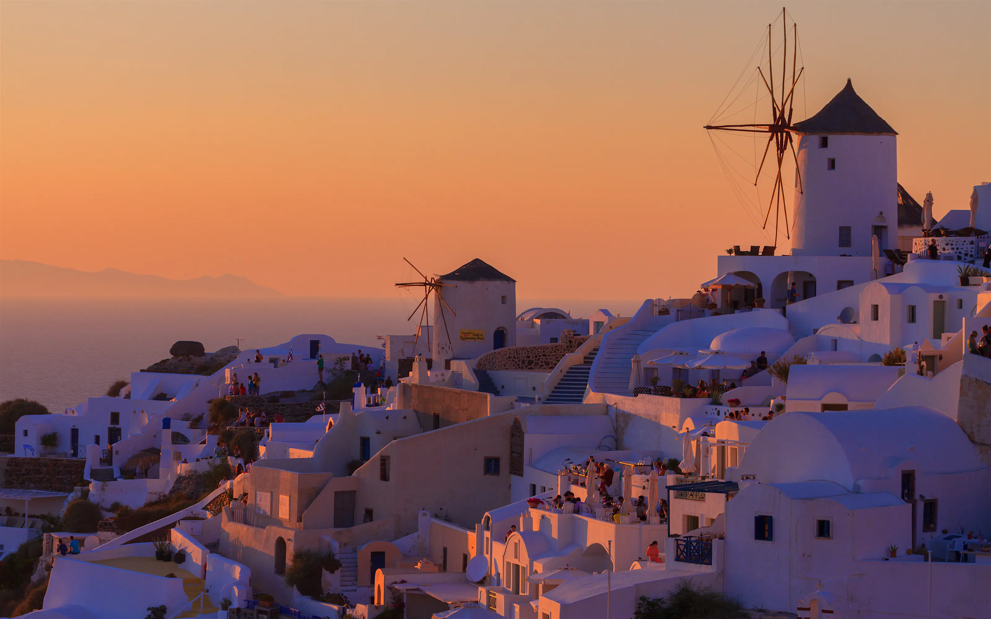 Greek Islands are glistening sands and sugarcube villages