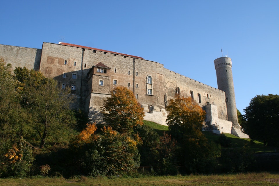 Exterior of Toompea Castle.