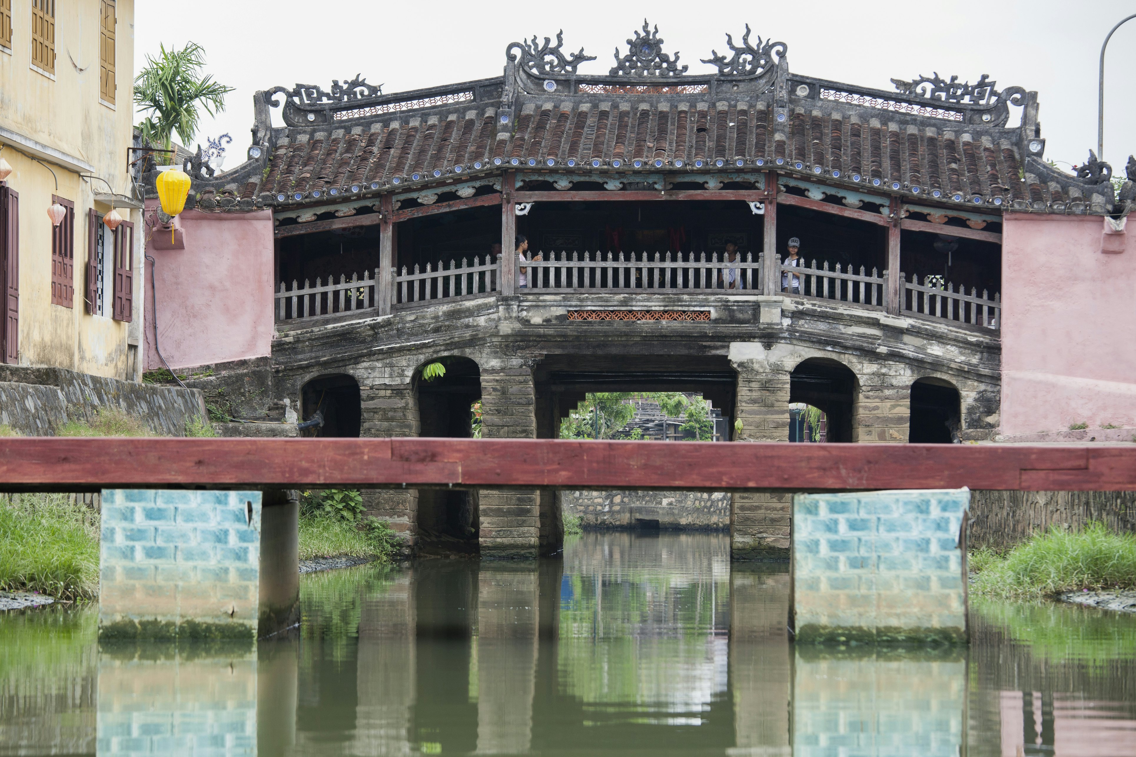 Japanese covered bridge