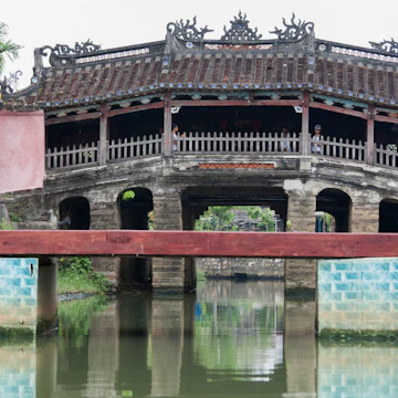 Japanese covered bridge