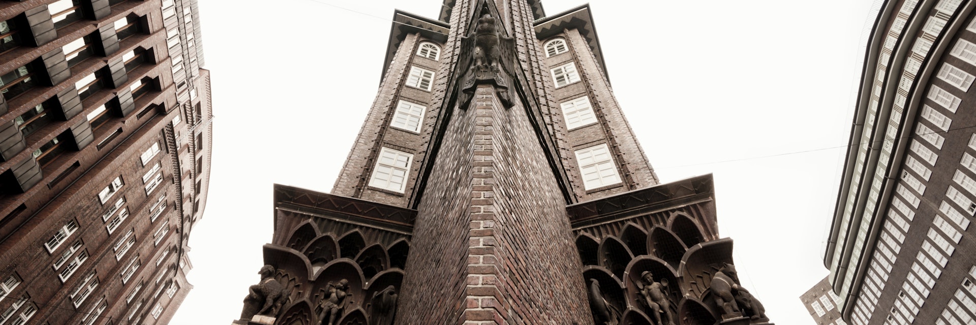 Chilehaus (Chile House), a famous example of 1920's expressionist architecture - Hamburg, Germany.