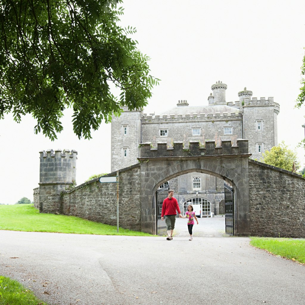 People at Slane Castle, Slane, Ireland
