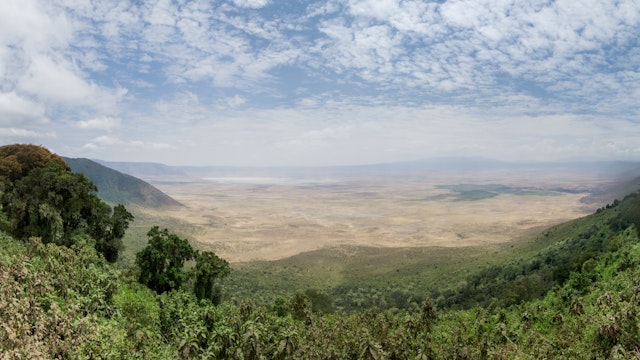 500px Photo ID: 88173935 - The Ngorongoro conservation area from the top of the crater
