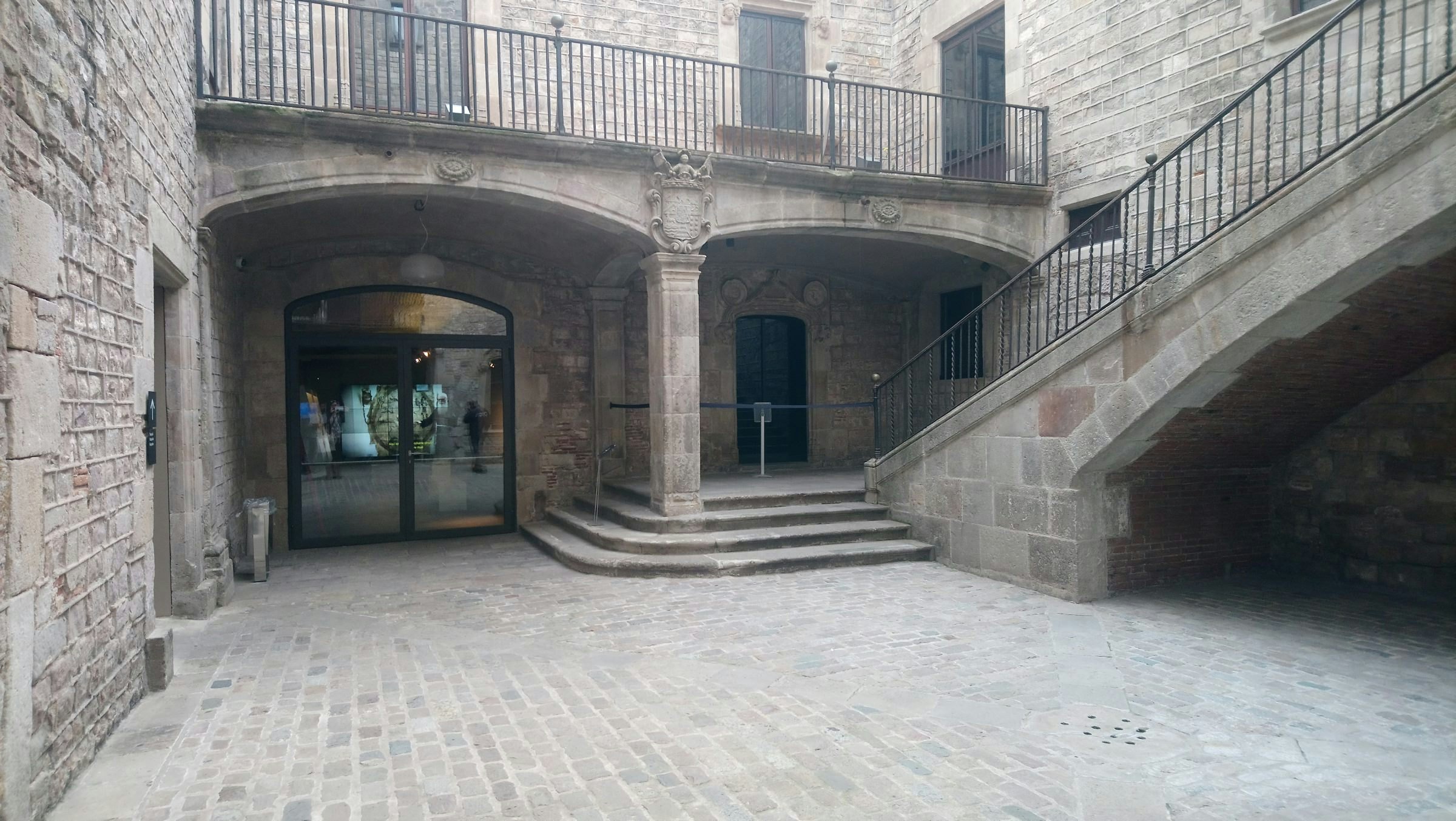 Courtyard of the Museu de Cultures del Món
