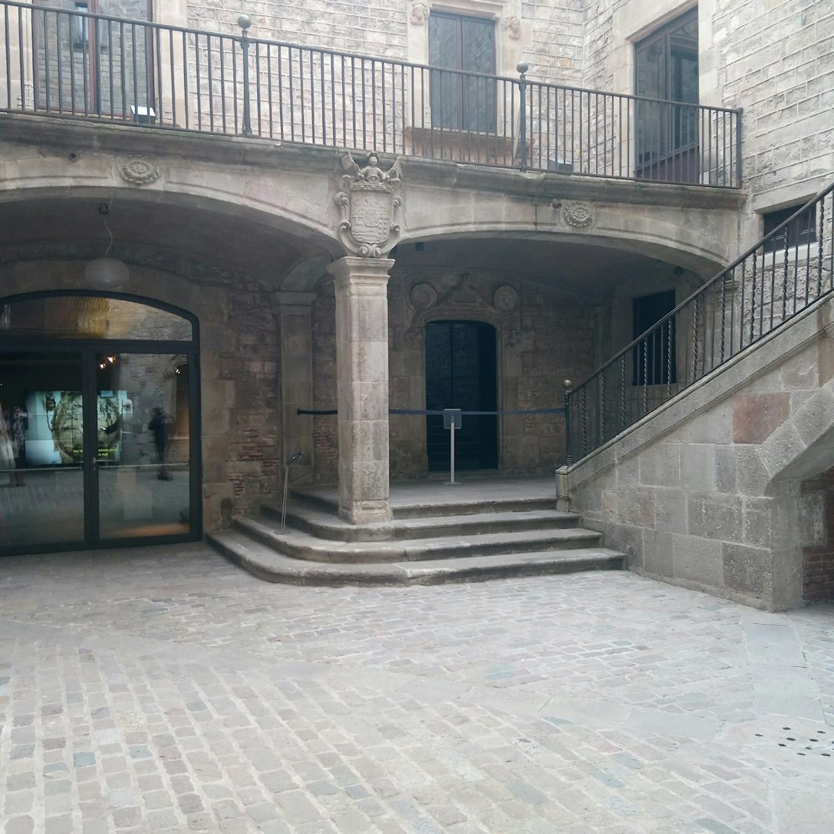 Courtyard of the Museu de Cultures del Món
