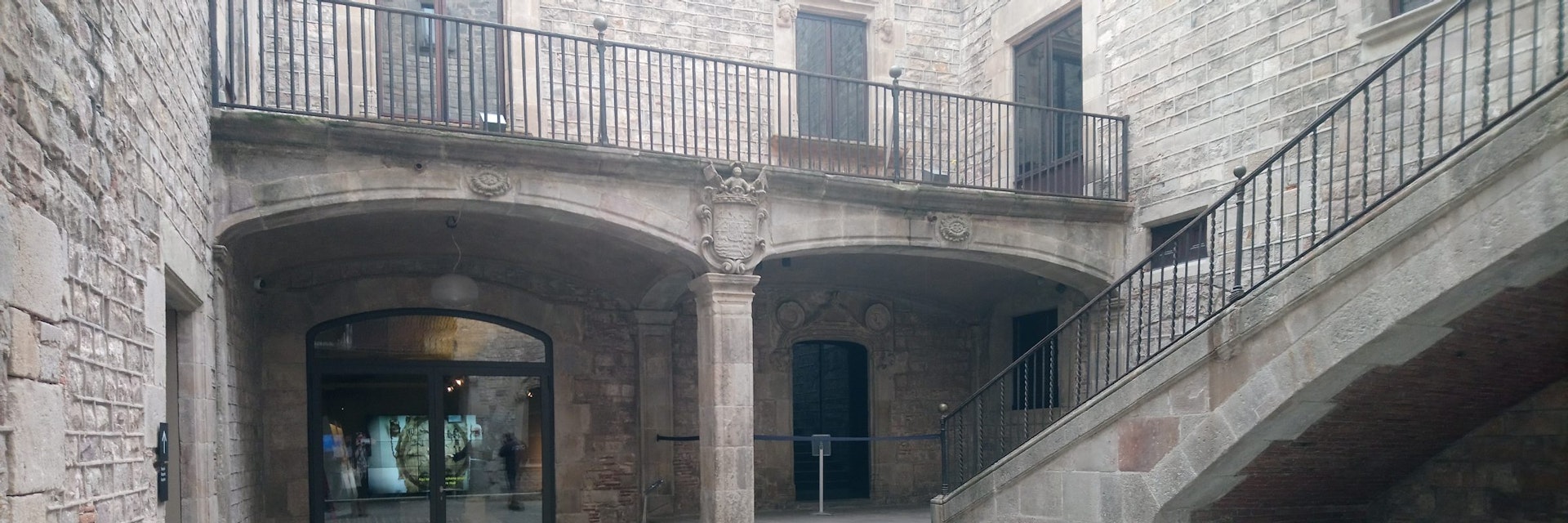 Courtyard of the Museu de Cultures del Món