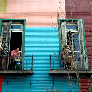 Balconies in El Caminito.