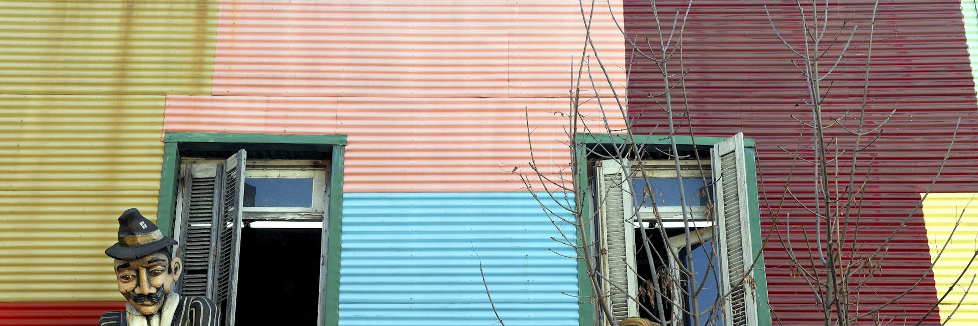 Balconies in El Caminito.