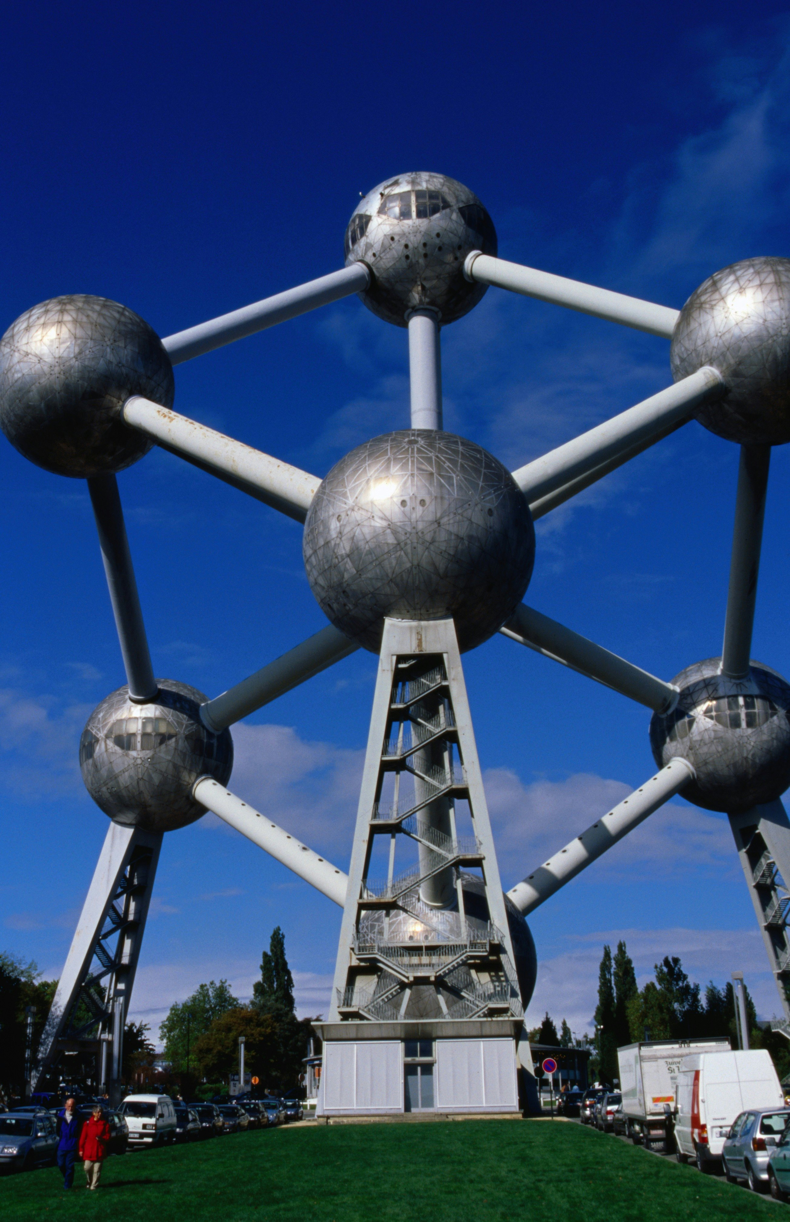 Atomium, designed for the 1958 World Fair.