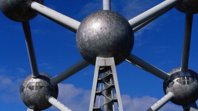 Atomium, designed for the 1958 World Fair.