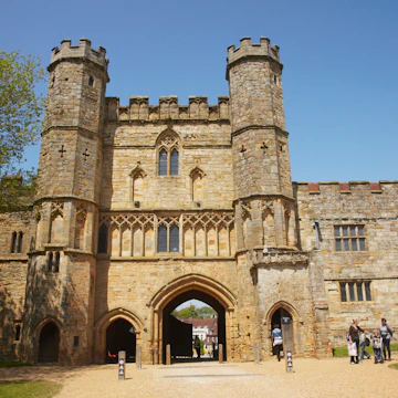 Great Gatehouse 1338, Battle Abbey, Battle, East Sussex, England