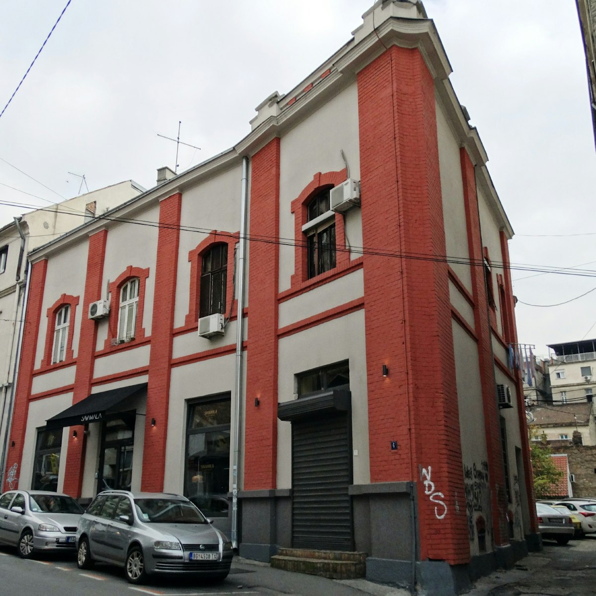 The early 1900s building of Savamala Bed & Breakfast