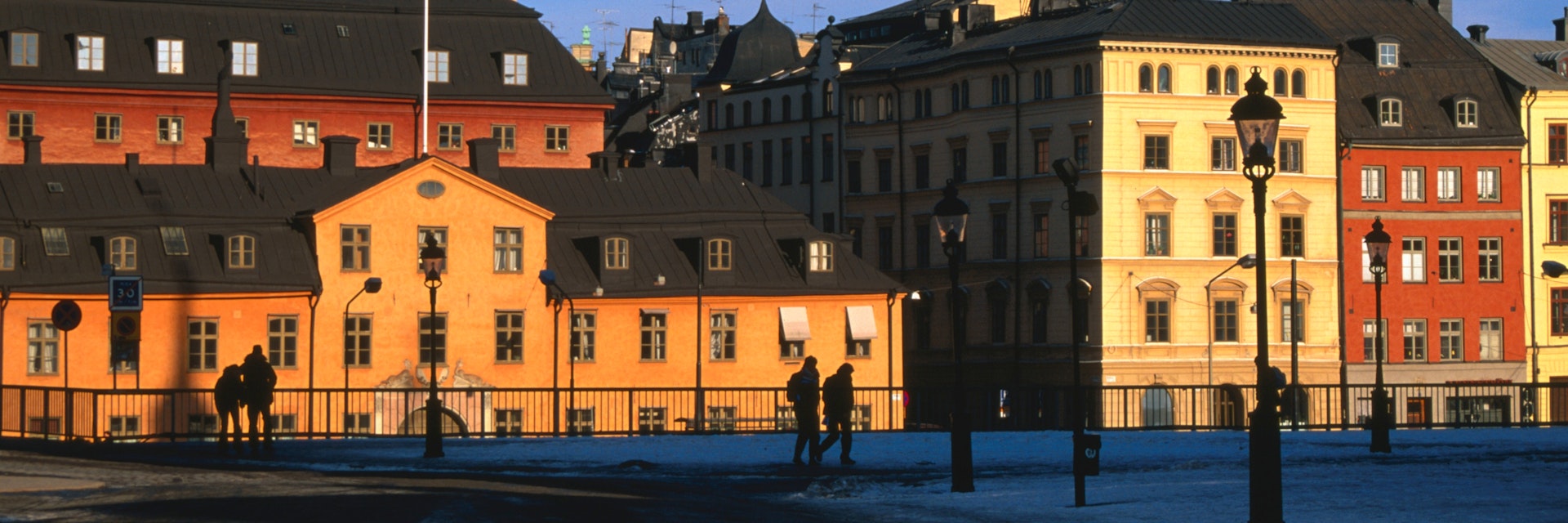 Storkyrkan and Gamla Stan seen from Riddarholmen Island.